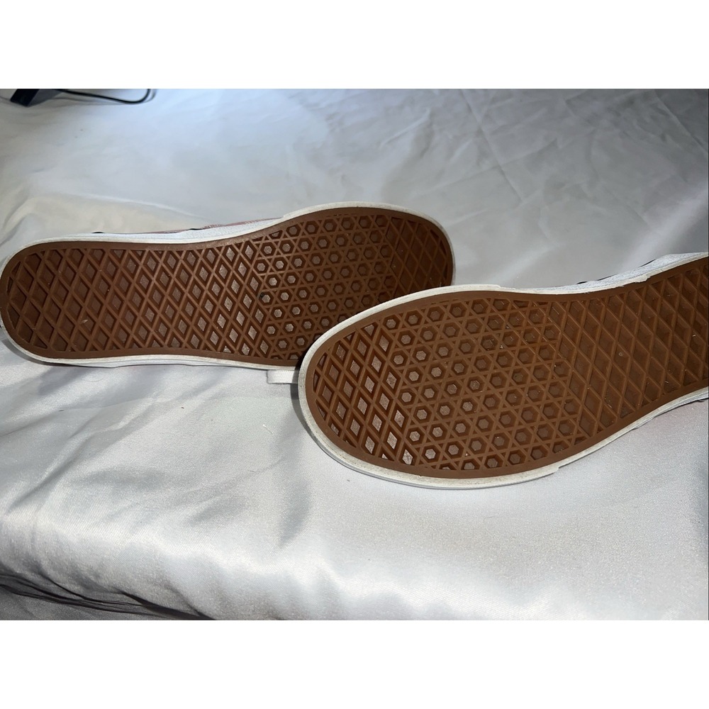 Vans Classic Checkerboard Vans Off The Wall Lace Up Women's 9 Amazing Cond - Picture 4 of 8